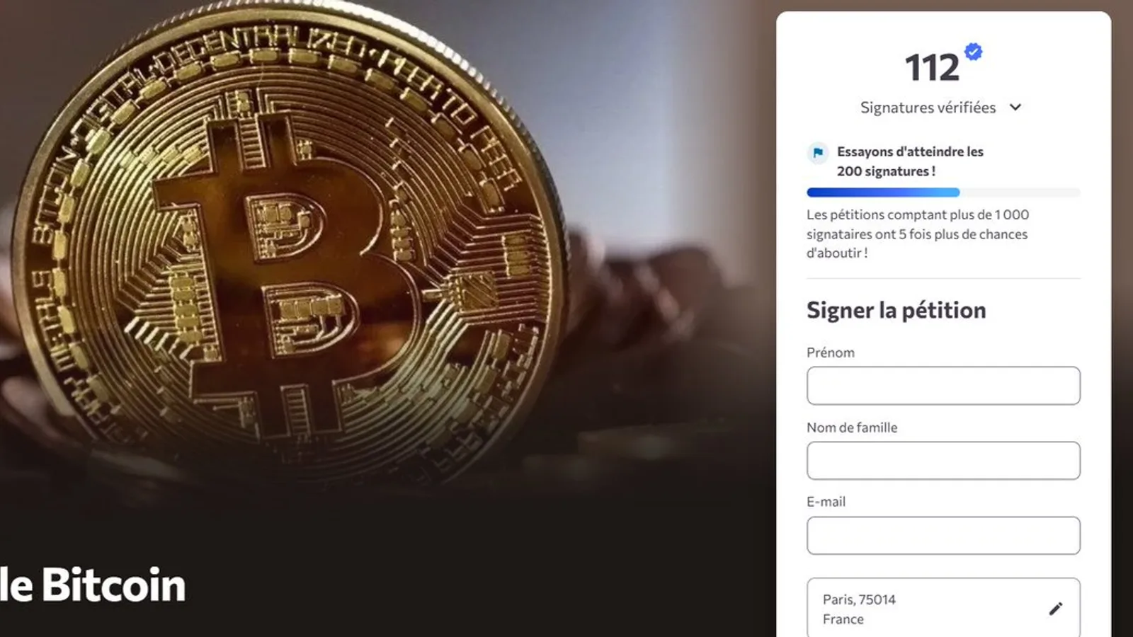 Pétition anti-Bitcoin en Europe : l'argument énergétique en question