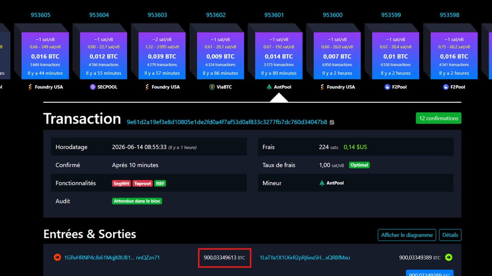 900 bitcoins dormants depuis 2018 se réveillent avec 52 M$ de plus-value