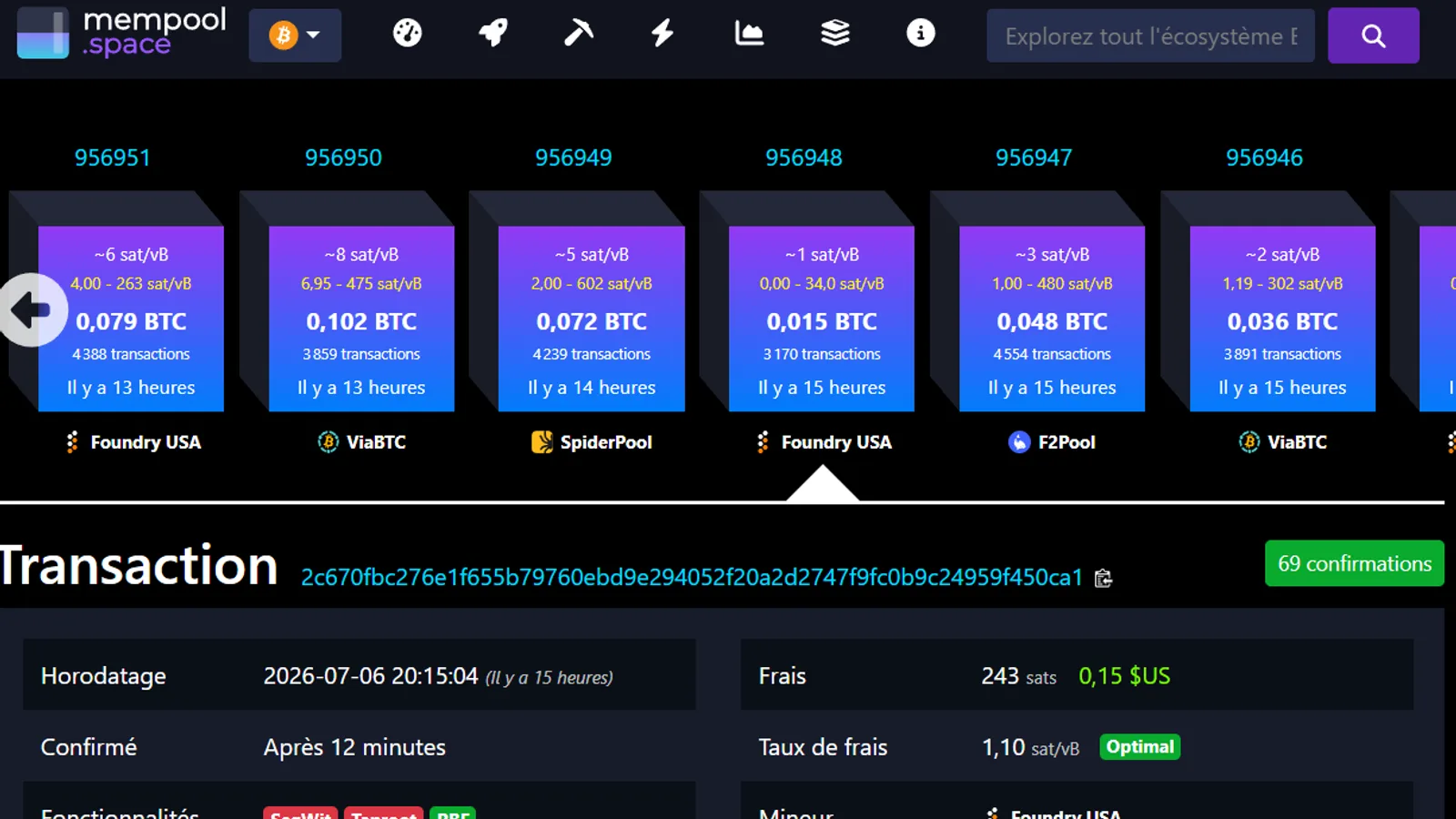 Un wallet Bitcoin dormant depuis 12 ans et demi déplace 25 BTC, soit 1,59 million de dollars
