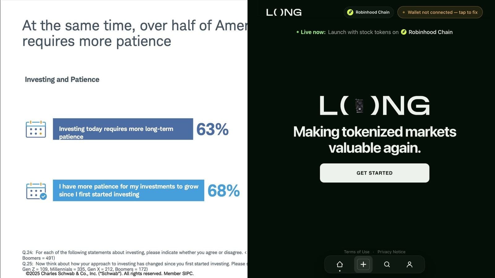 Long.xyz cible les investisseurs de long terme délaissés par les memecoins avec 10 équilibres fondateurs