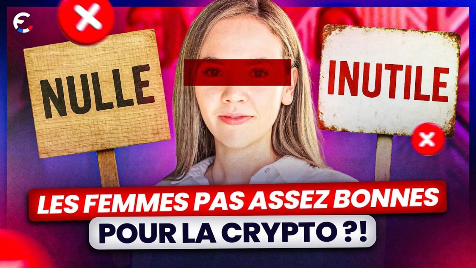 La crypto, pas pour les femmes ?! 🤔