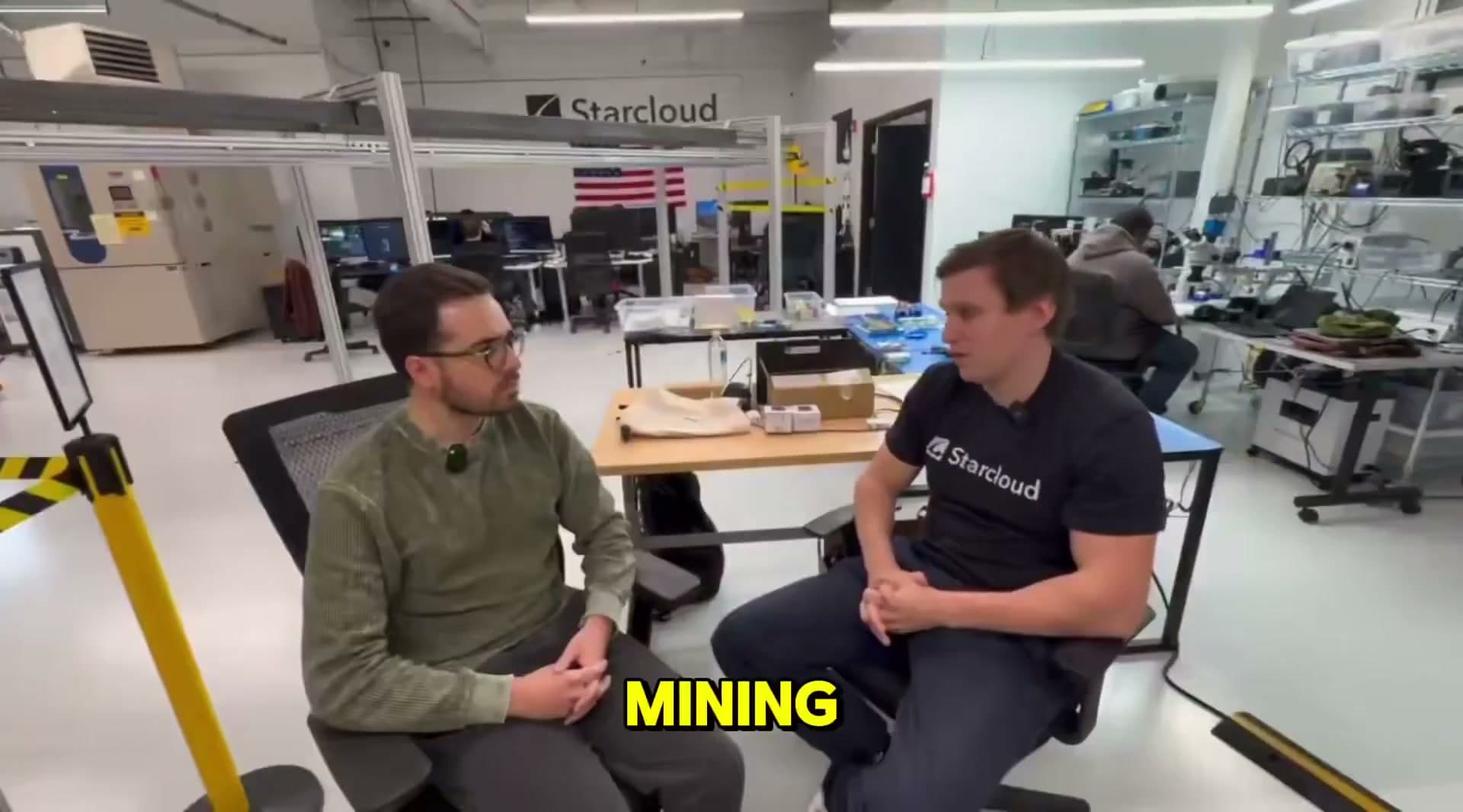 Starcloud veut miner du Bitcoin depuis l'espace, avec le soutien de Nvidia
