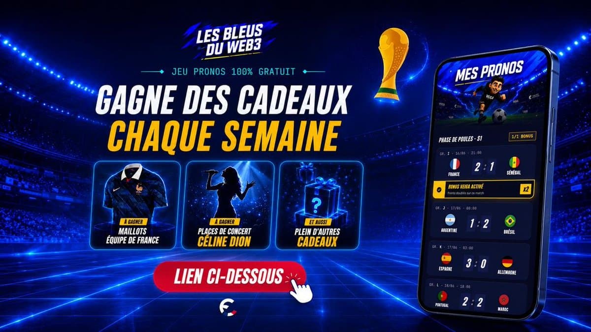 Pronostics crypto : 3 000 € de cadeaux et un bonus x2 chaque semaine