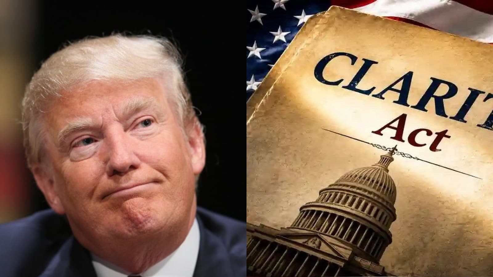 Les 1,4 milliard de dollars crypto de Trump bloquent le Clarity Act au Sénat