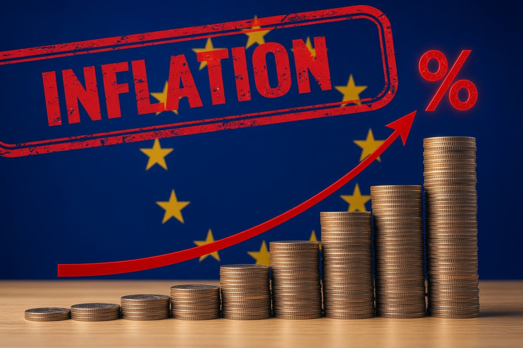 Inflation zone euro à 3,3% en août : l'énergie bondit de 14,3% et la BCE devrait relever ses taux à 2,5% dès demain