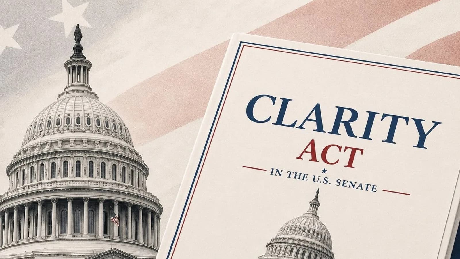Le Clarity Act échoue au Sénat américain : 49 voix contre 50, la SEC et la CFTC prennent le relais